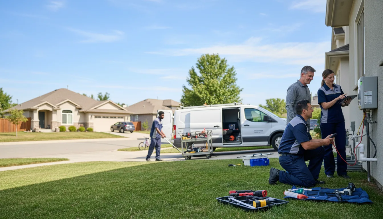 Tankless water heater service in Middlebury, CT